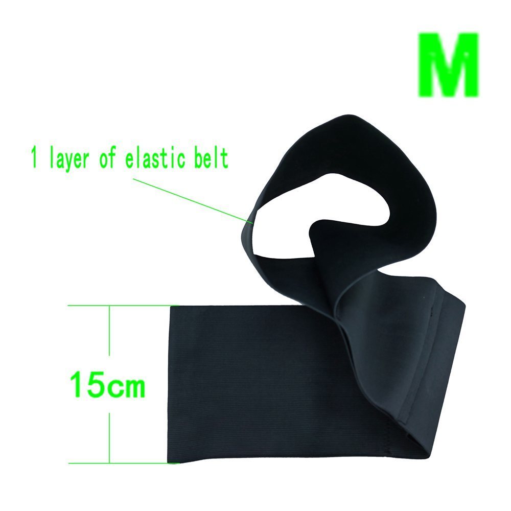 Knee and elbow elastic compression bands for lifting technique support 