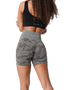 Camo Seamless Elastic Breathable Spandex Shorts for Women 