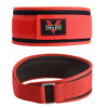 Nylon Velcro Weightlifting Belt lifting waist belt for low back protection 