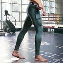Dry Fit Compression Sports Lycra Leggings for Men