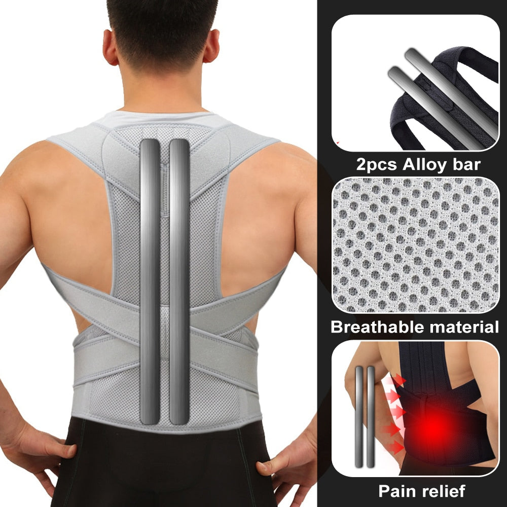 Posture Corrector with alloy bars for Scoliosis treatment Posture Correction