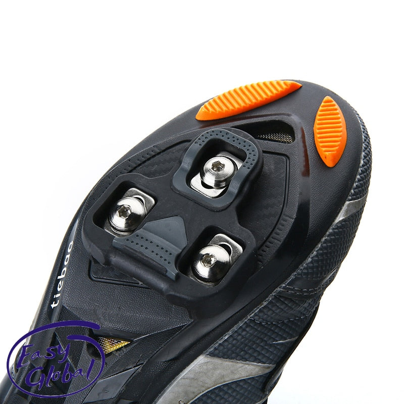 Road Bike Cleats Compatible With Self-Locking System Cycling Pedals 4.5 Degree 