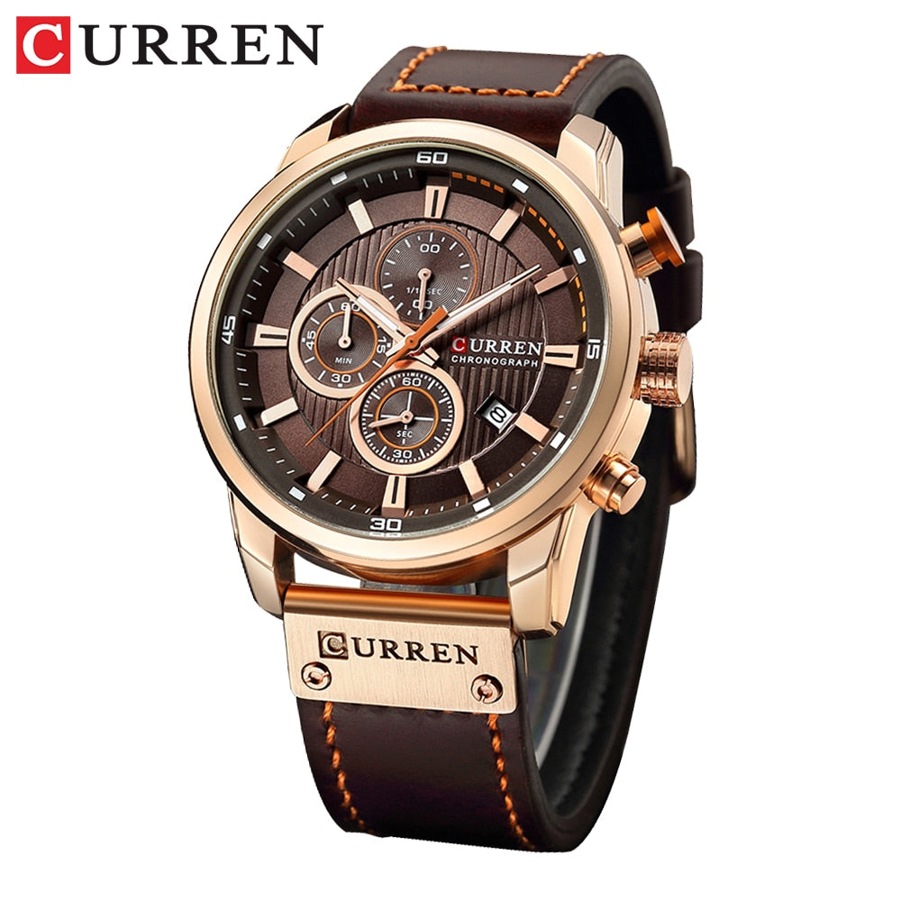 CURREN Fashion Date Quartz Men Watches Top Brand Luxury watch