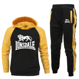 Men's 2-piece Lonsdale Tracksuit Sports Hoodie and tracksuit bottoms
