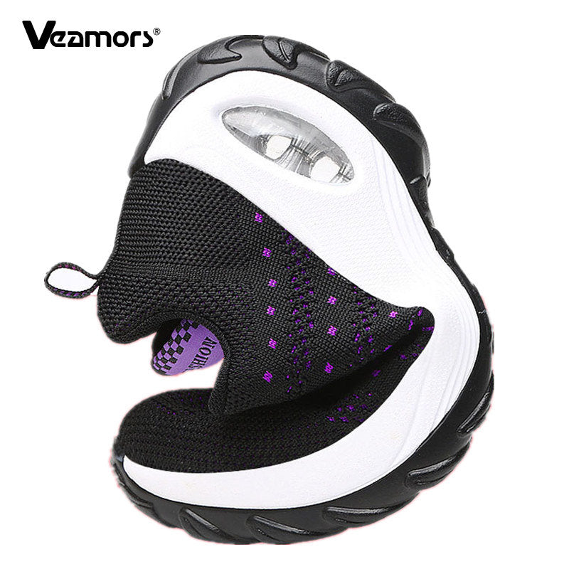 Microfiber Mesh Running shoes for women Light jogging shoes