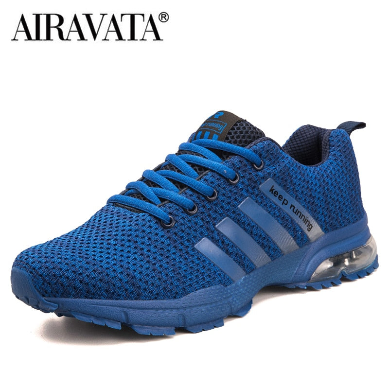 Breathable Air Cushion Canvas Running Shoes for Men-7