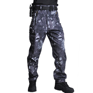 Buy black-python-pants Waterproof Windbreaker Tactical Jacket &amp; pants set for Men