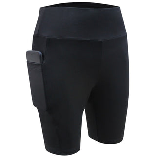 Compra 6-black Waist High Stretchy Tight sports Shorts for women