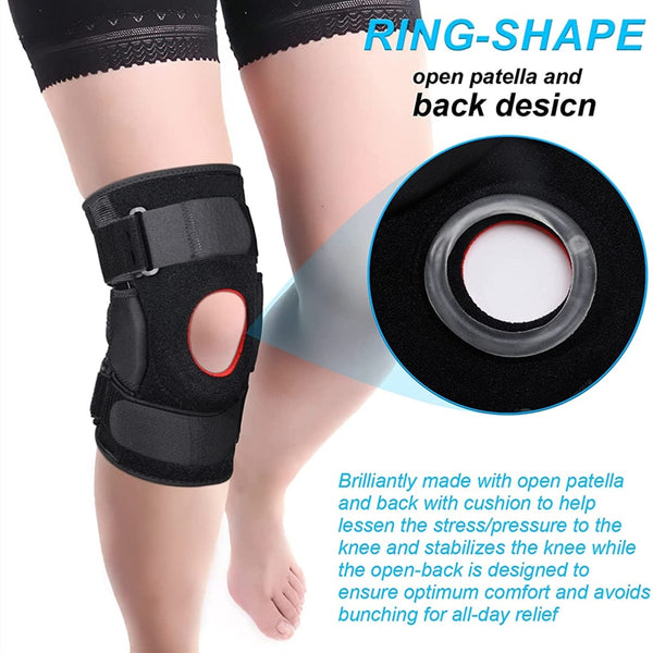 Decompression Knee Support Pad with Patella Stabilizer