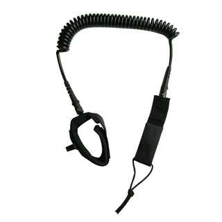 10FT 5mm SUP Ankle Coiled Leash for Surfboard and Stand UP Paddle