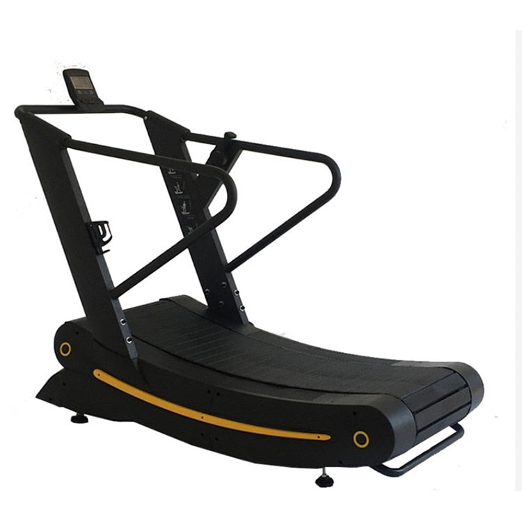  Curved Treadmill  for Commercial or home use with magnetic resistance adjustment