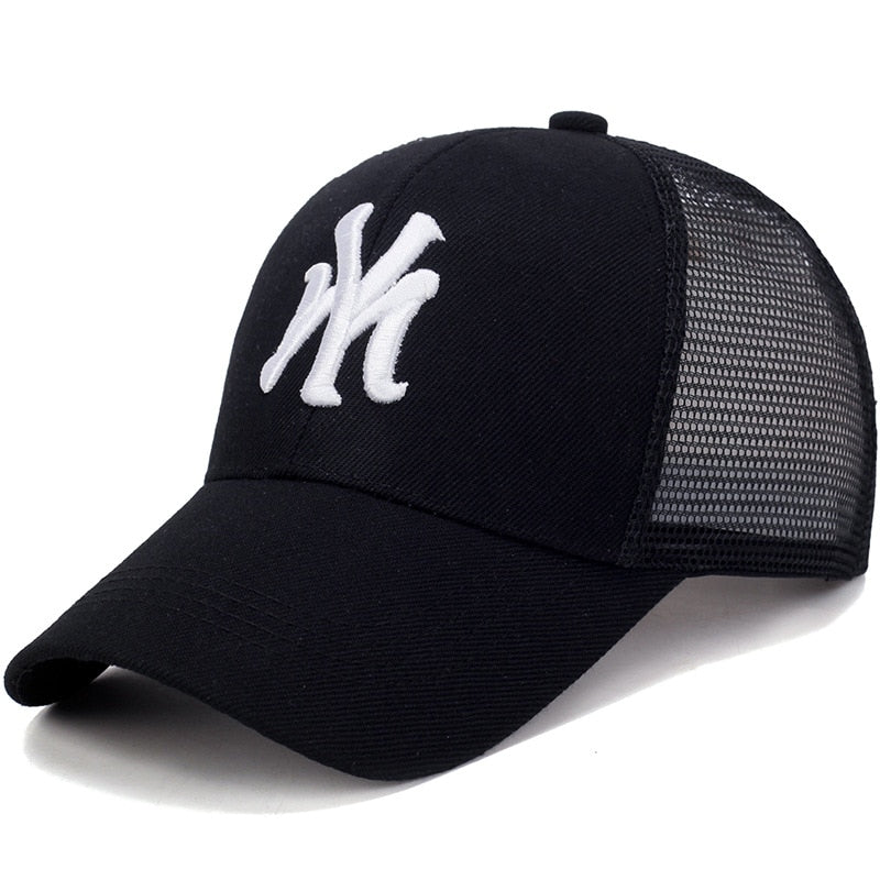 Comprar black Letters Embroidery Snapback Baseball Caps
