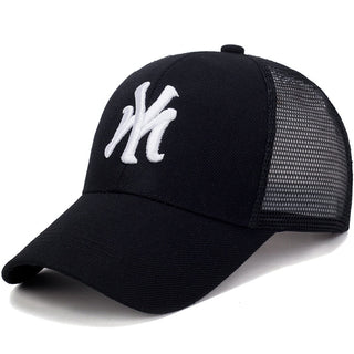 Compra black Letters Embroidery Snapback Baseball Caps