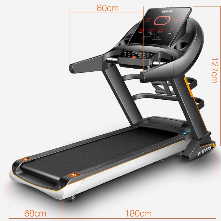 15 Speed folding treadmill with gradient settings and up to 150kg Load bearing 