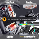 New ENGWE T14 electric bike 250W folding electric bicycle 14inch Mini electric bicycle 48V10A Adult city ebike 25KM/H