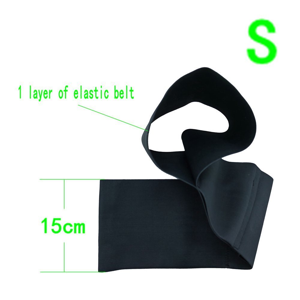 Knee and elbow elastic compression bands for lifting technique support 