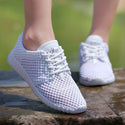 Lightweight & Breathable Canvas Non-Slip Flat Sports Shoes for Women