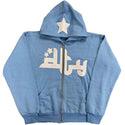 Retro Star Harajuku Oversized Zipper Hoodie for Women sport hoodies