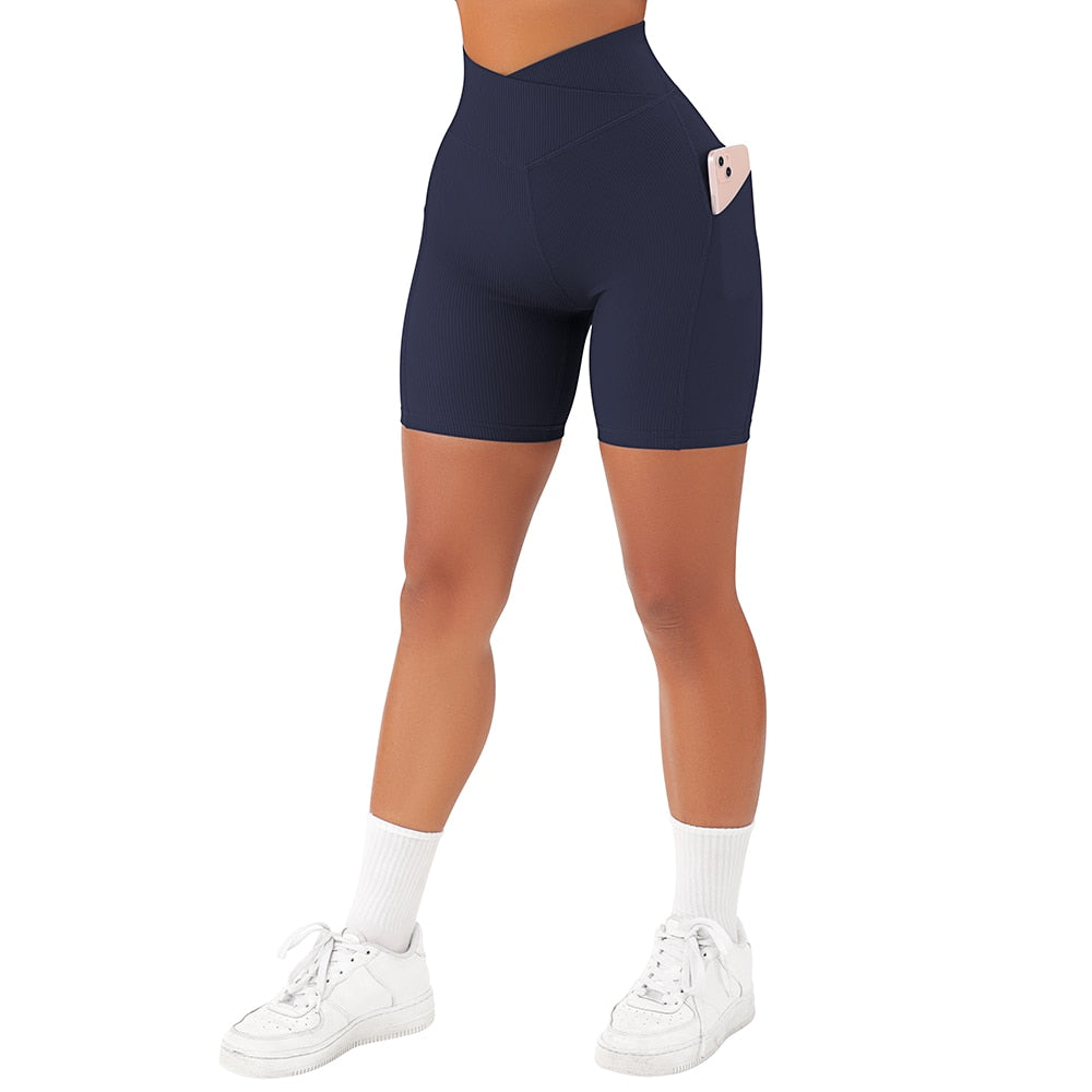Compra sl905na OMKAGI Waisted Seamless Sport Shorts for women