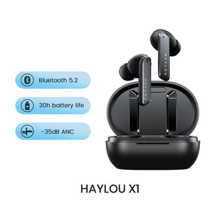 2 Bluetooth Earphones 35db ANC Noise Cancellation Headphones