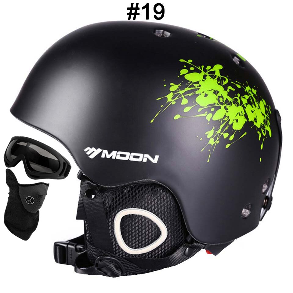 MOON Hot Sale Ski Helmet Integrally-molded Skiing Helmet of all sizes 