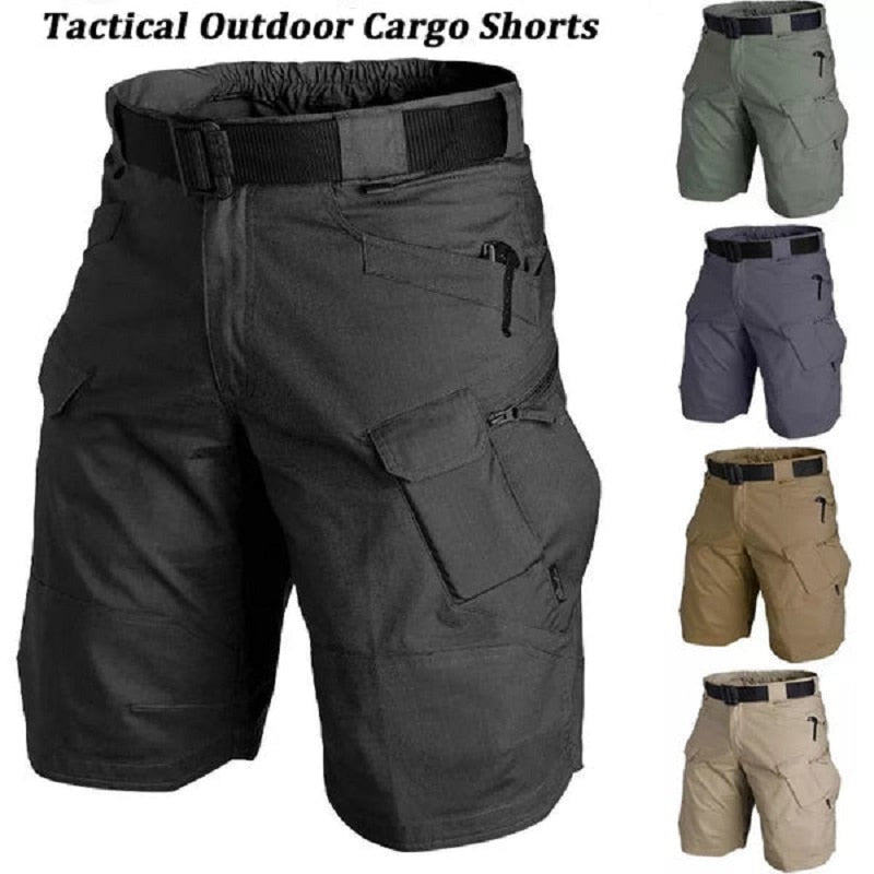 Waterproof Cargo Shorts for Men Trekking & Hiking Multi Pocket Cargo shorts all colours 