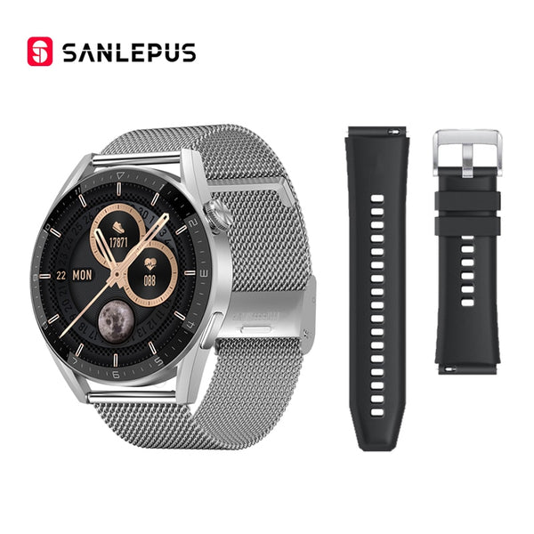 Smartwatch gps movement track Bluetooth calls, wireless charging watch