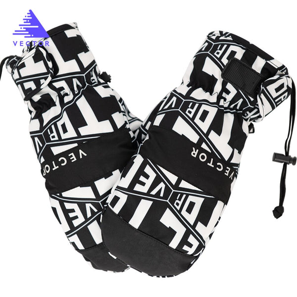 2-in-1 Mittens & Ski Gloves for Winter Sport 