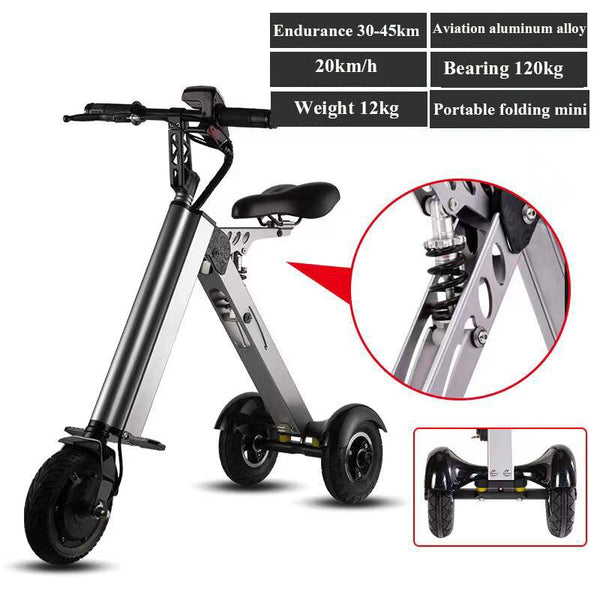 Foldable Aerobic Exercise Fitness Dynamic Cycling Portable Mountain Bike Cross-Country Cycling Three-Wheeler