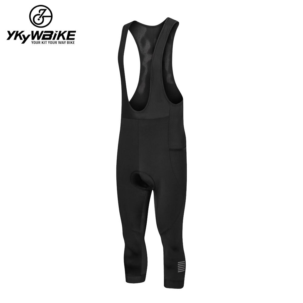 YKYWBIKE Cycling 34 Quick-dry Breathable & Padded Bib Tights