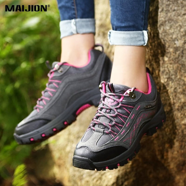 Women Hiking Shoes Breathable Outdoor Sport Shoes Men Non-slip Waterproof Trekking Climbing Sneakers Couples Hunting Boots