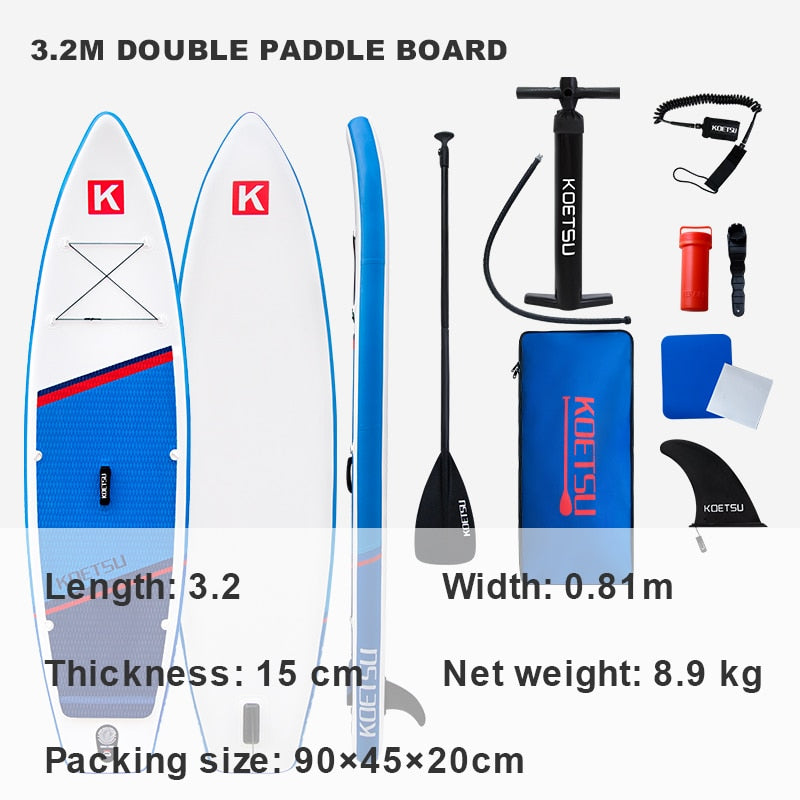 KOETSU Inflatable Paddle Board White Water Touring Racing