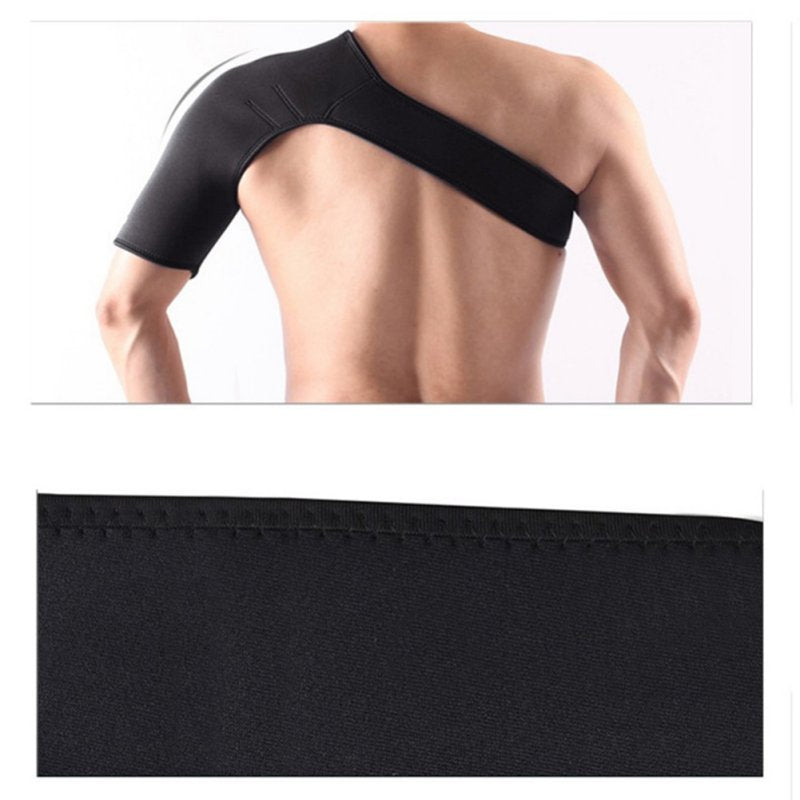 Adjustable Elastic Sleeve Shoulder Support Brace for Safety and Sports Injury Guard 