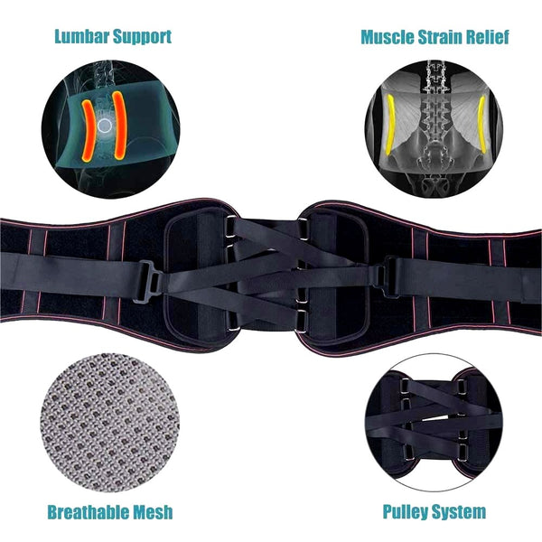 Lumbar Support Belts | Medical Strain Pain Relief Corset