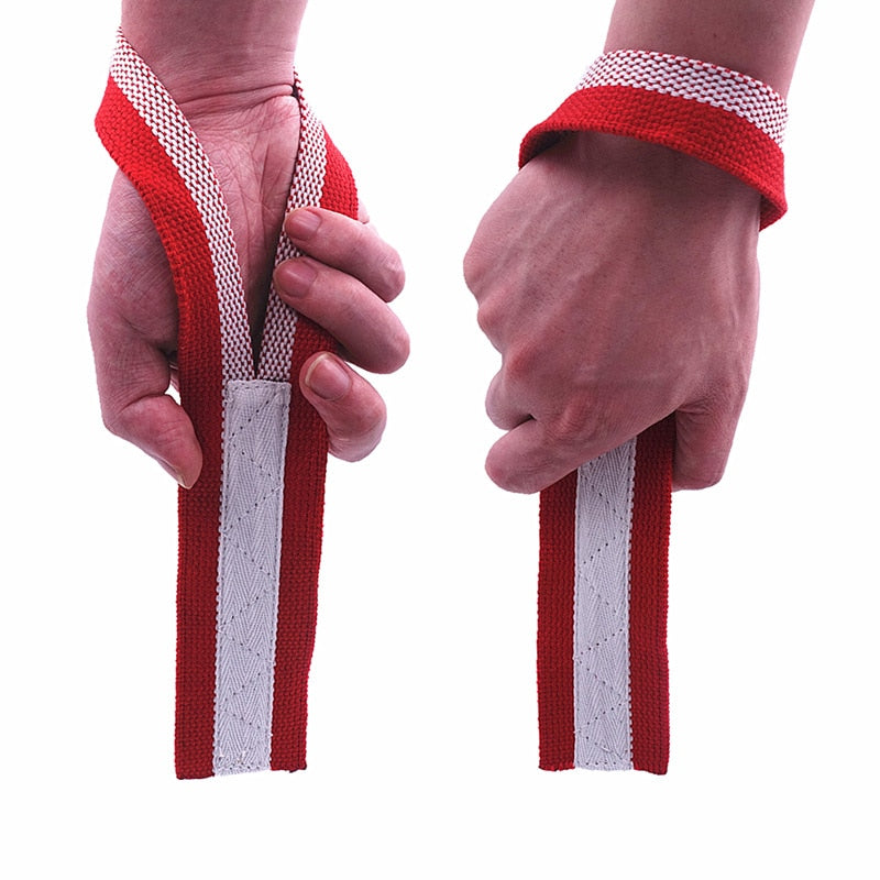 1 Pair Anti-slip Fitness barbell grip Wrist Wraps Various Colours-15