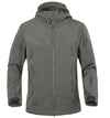 Outdoor Waterproof Hooded Windbreaker Soft-shell Unisex Jacket