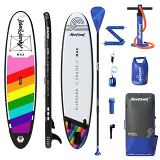 Aquaplanet inflatable paddle board Max Rainbow