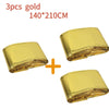 3PCS 140CM Gold