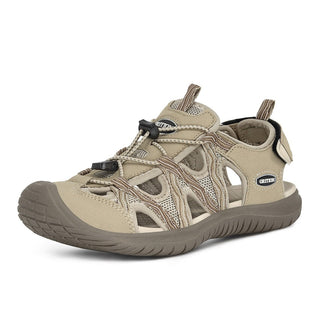 GRITION Closed Toe Hiking Non - Slip Sandals for Ladies 