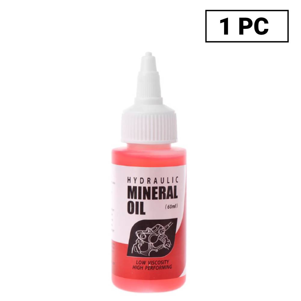 Hot Bicycle Brake Mineral Oil System 60ml Fluid Cycling Mountain Bikes