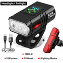 Bike Tail Light Waterproof Riding Front Rear Light LED USB Recharge