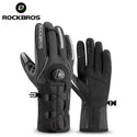 ROCKBROS Adjustable Cycling Gloves Reflective Screen Touch Warm MTB 