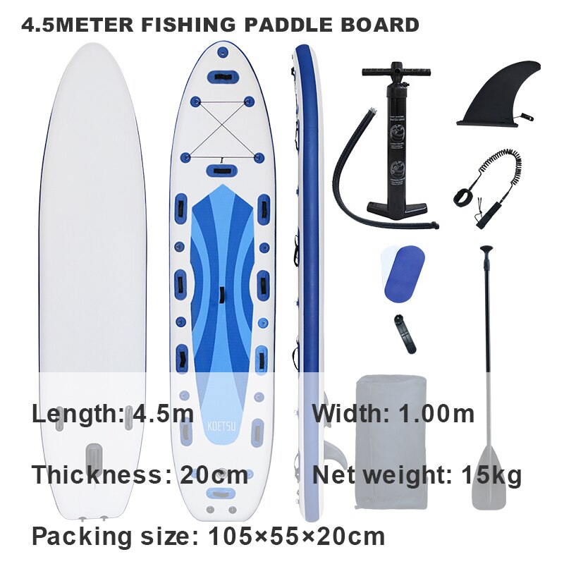 Recreational Kayak paddleboard Single-person plus accessories 