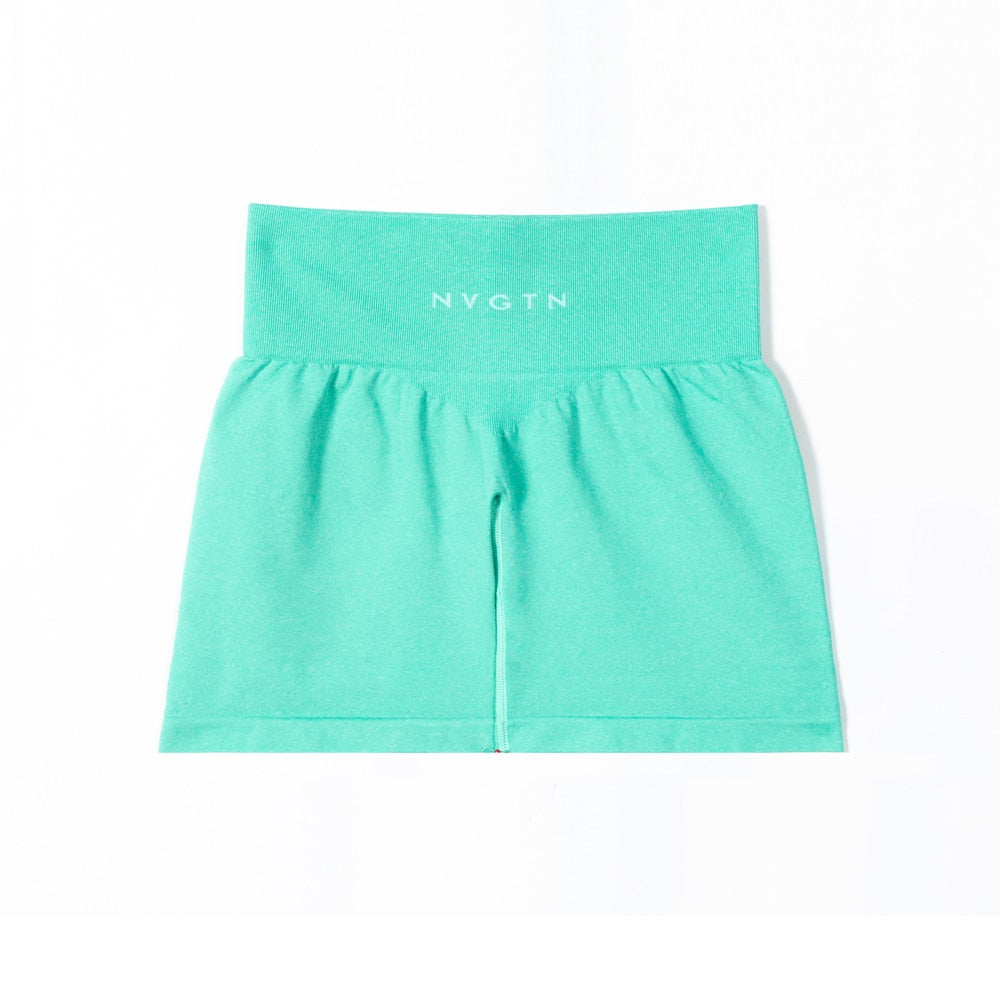 Acheter turquoise Seamless Breathable Hip-lifting Pro Shorts for Woman