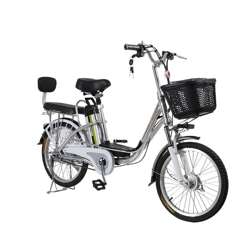 20 inch electric bicycle aluminum alloy mountain bike 48V250W electric motorcycle female electric bicycle Free transit-6