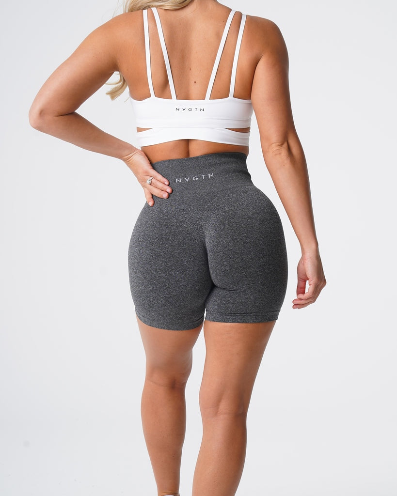 Buy black Seamless Breathable Hip-lifting Pro Shorts for Woman
