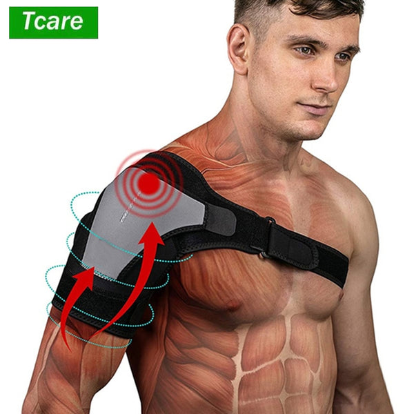 Adjustable at chest and bicep Shoulder Support Bandage and Protector Brace 