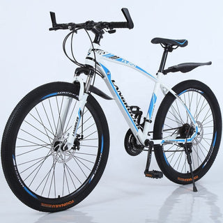 Compra white 26 inch Mountain Bicycle Full Variable 21 24  Speed