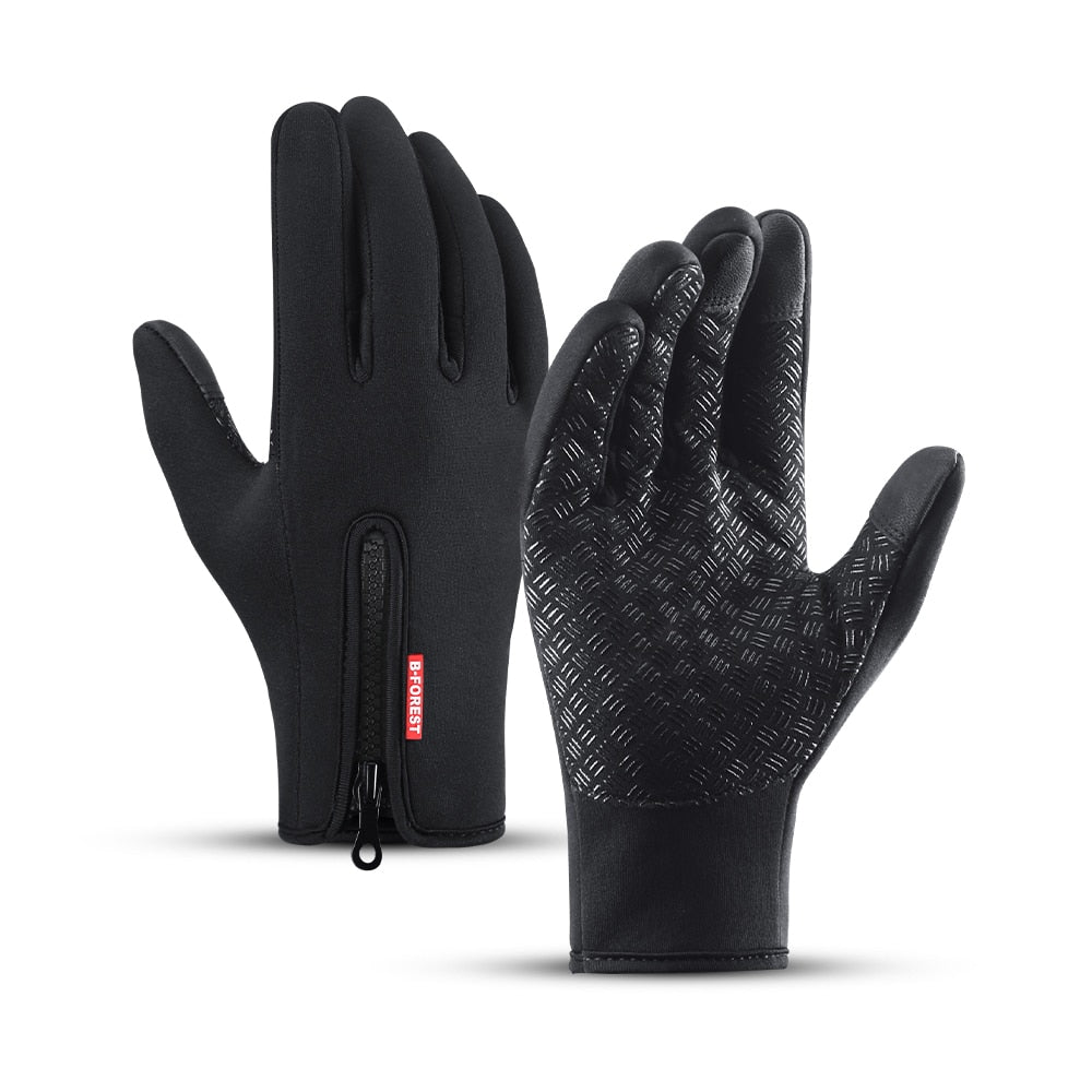 Unisex Touchscreen Thermal Warm Full Finger Gloves