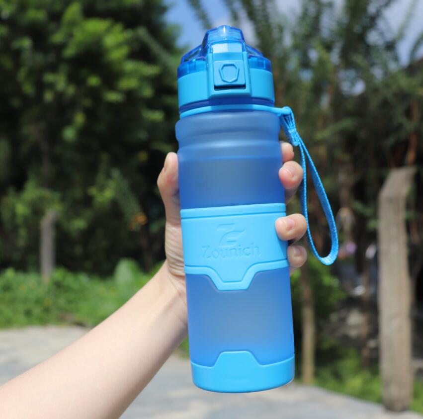 Acheter blue ZOUNICH Protein Shaker Portable Water Bottle Leakproof